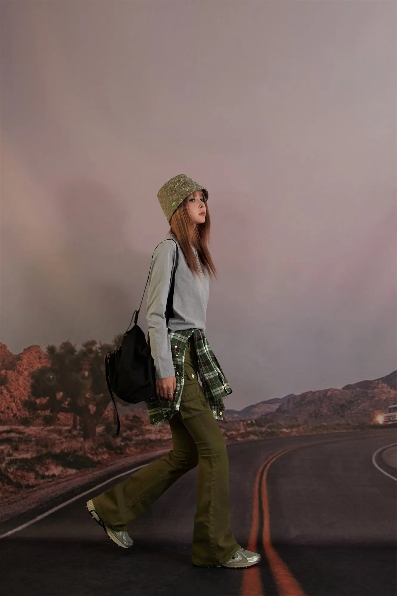 Basic Vintage Long-Sleeved Top