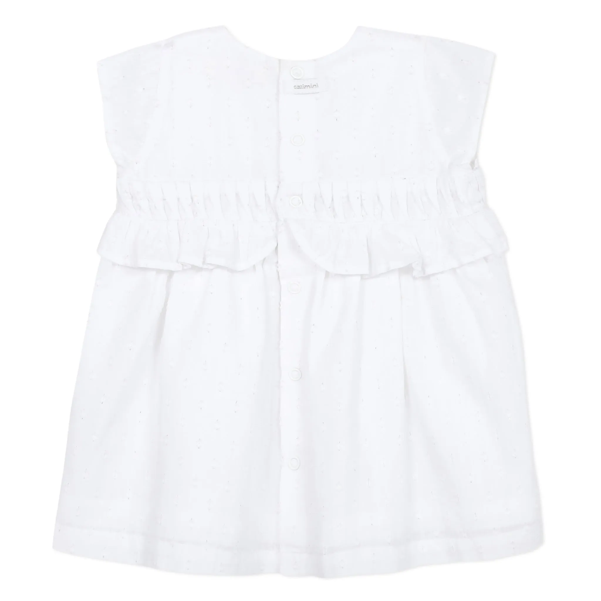 CATIMINI Eyelet cotton dress