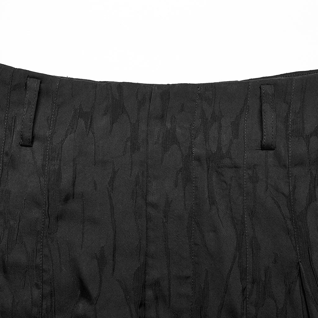 Chinese style jacquard wide leg pants OPK-528XCF