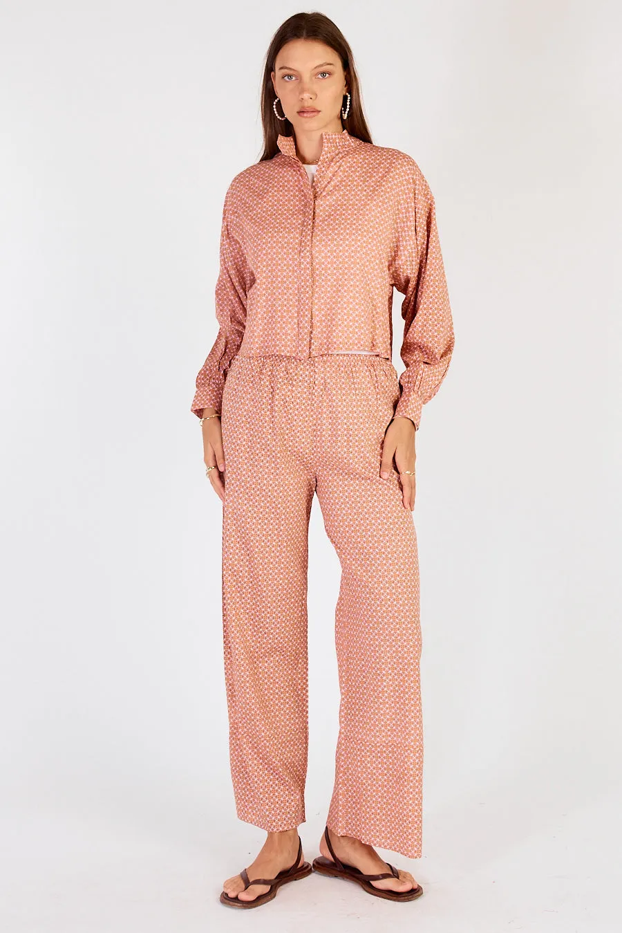 Cowgirl Surfer Aava Shirt Orange