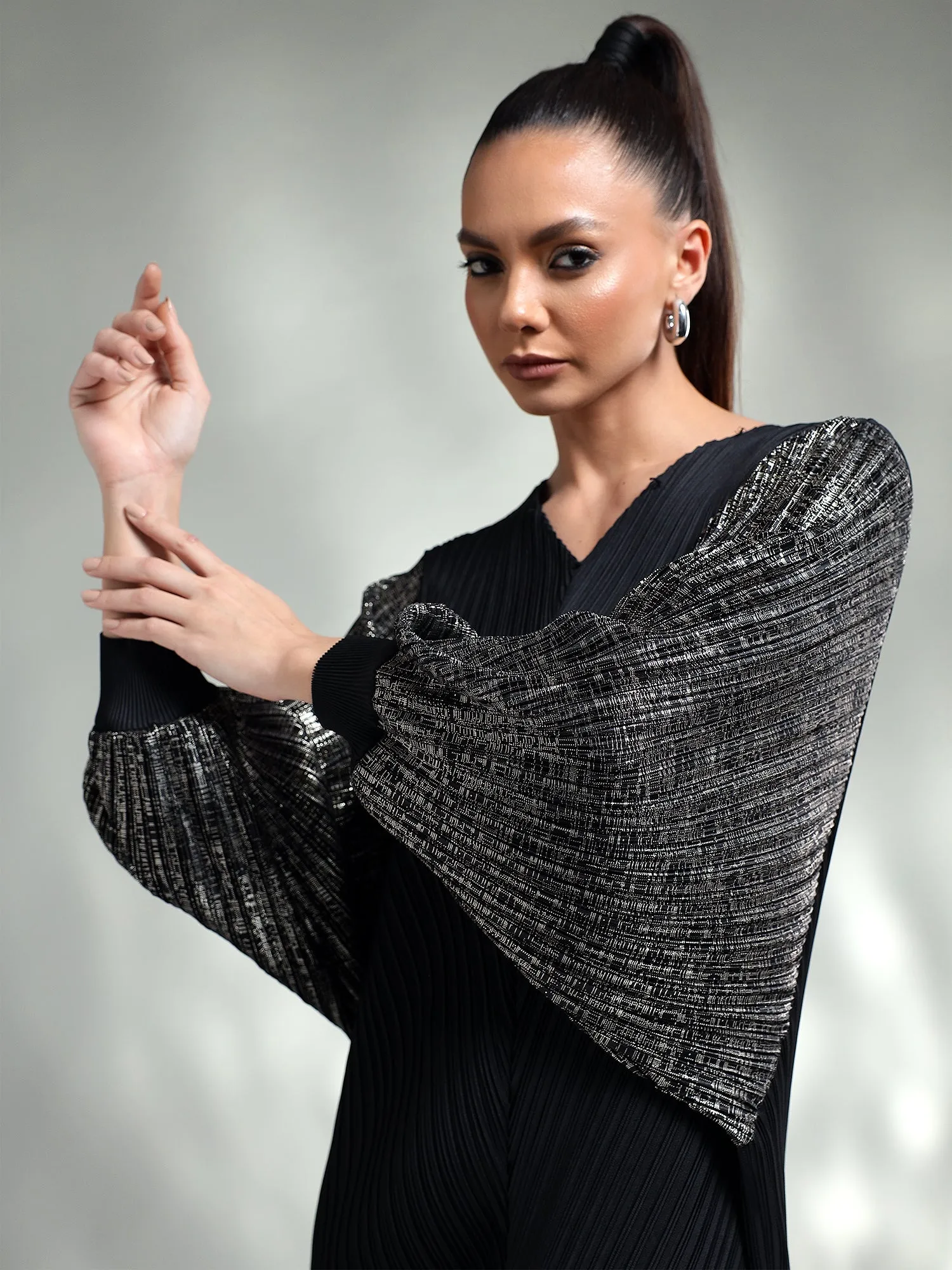 Doria Metallic Dress