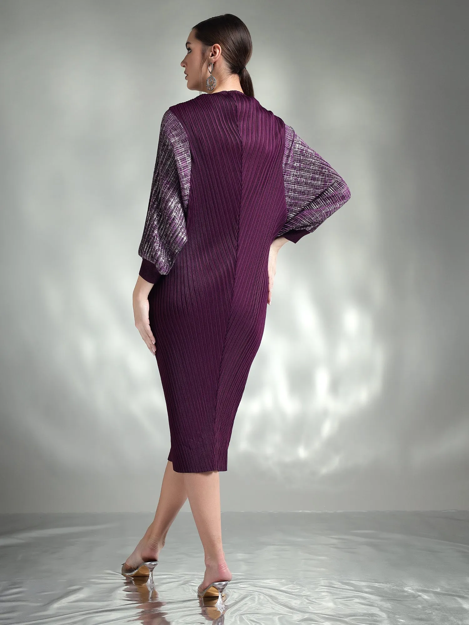 Doria Metallic Dress