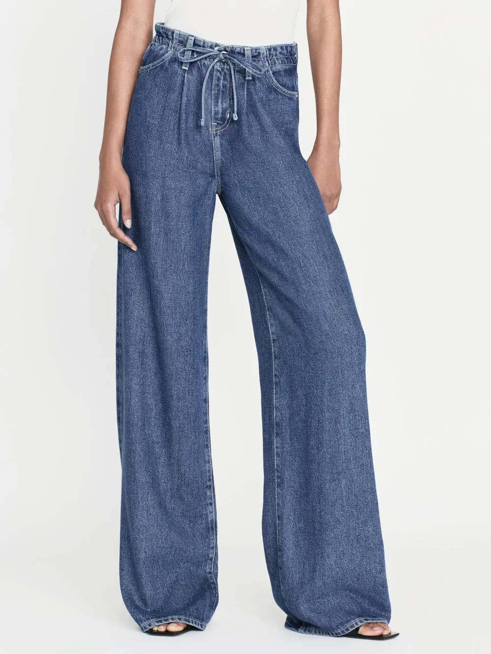 Drawstring Wide Leg | Ghost