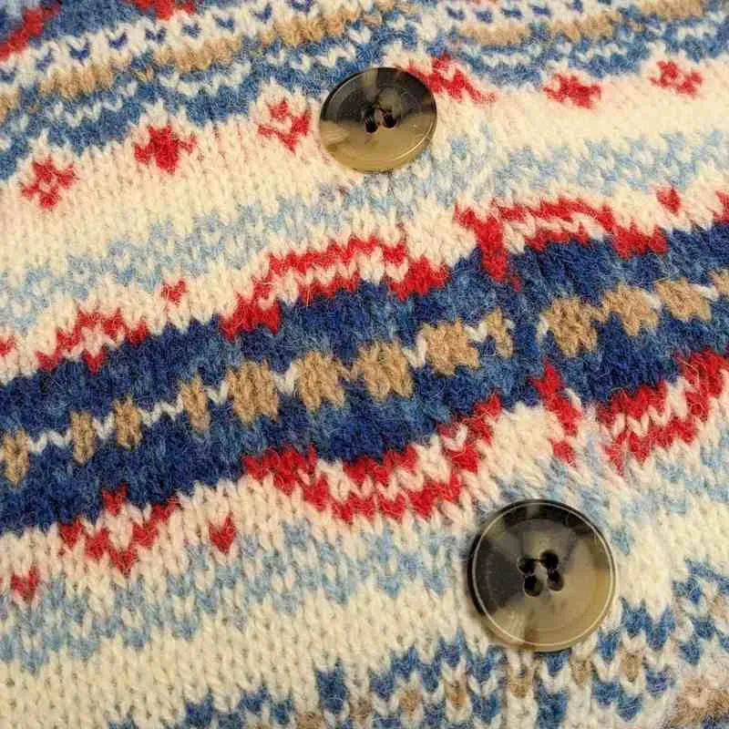 Eribe Westray Fairisle Cardigan Cotswold