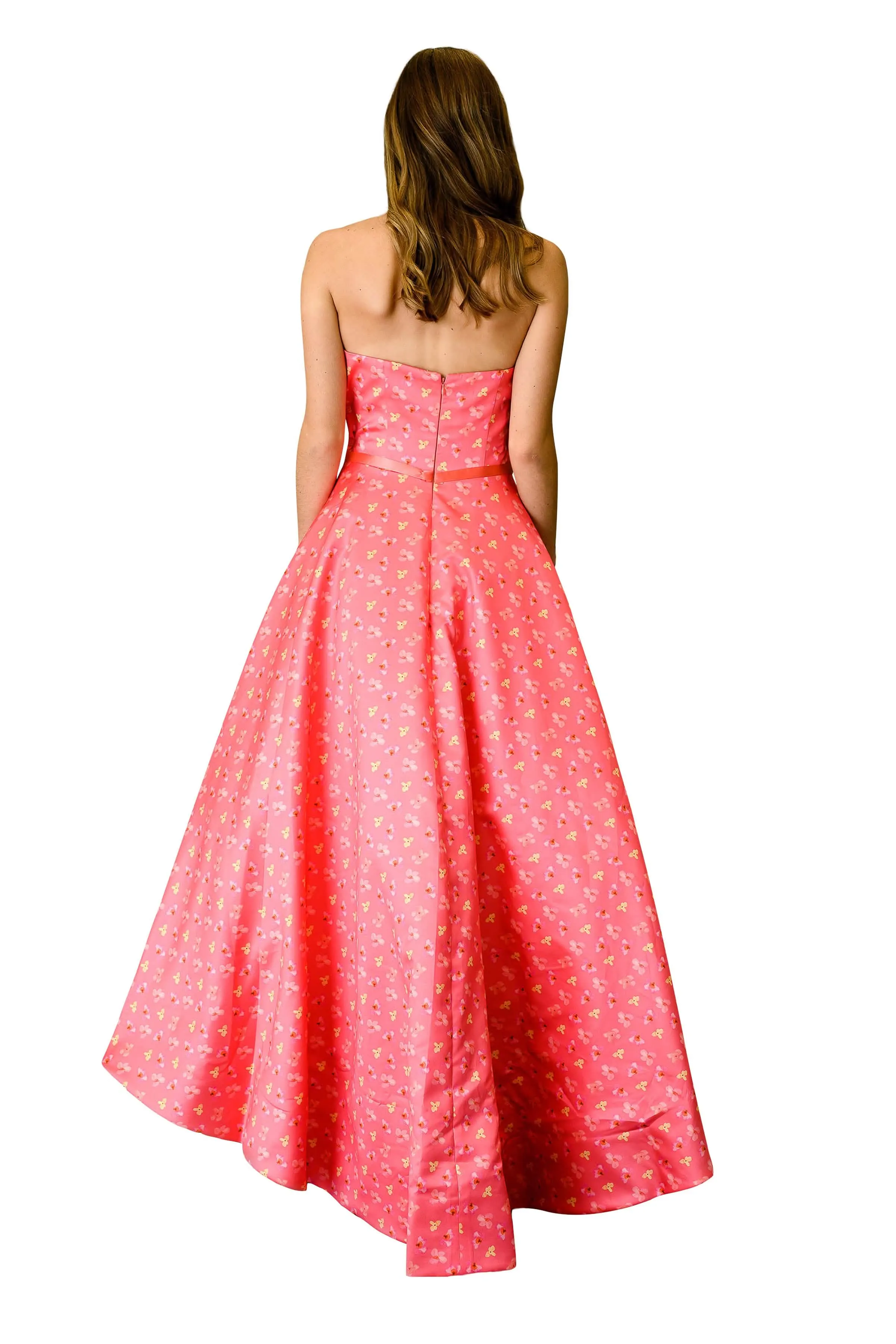 Floral Elegance Evening Gown