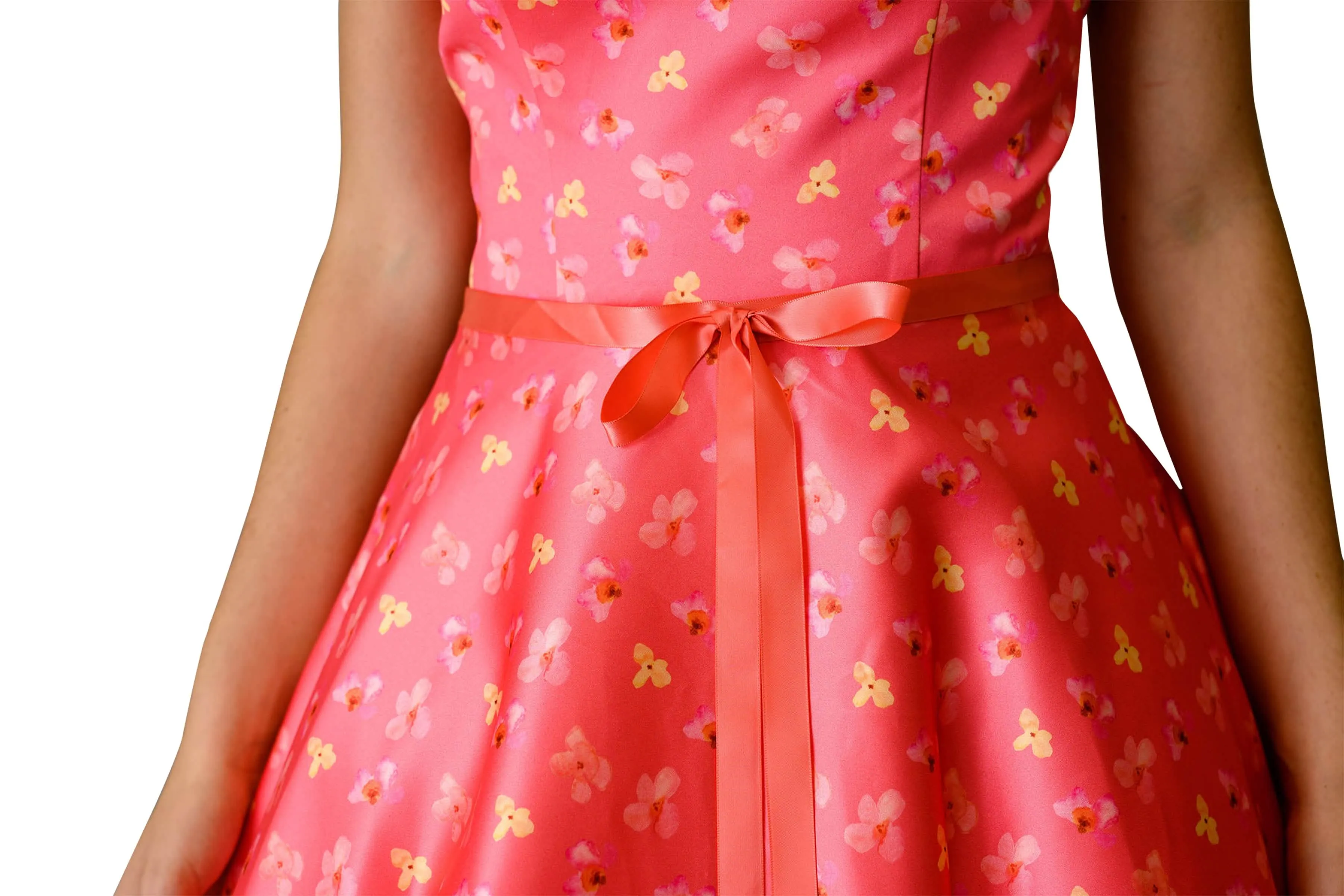Floral Elegance Evening Gown