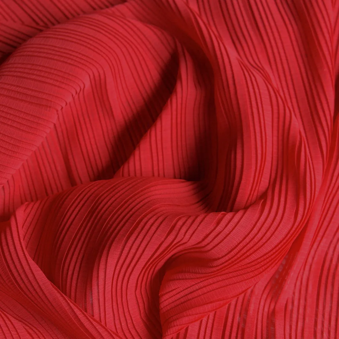 Folded Cherry Pleated