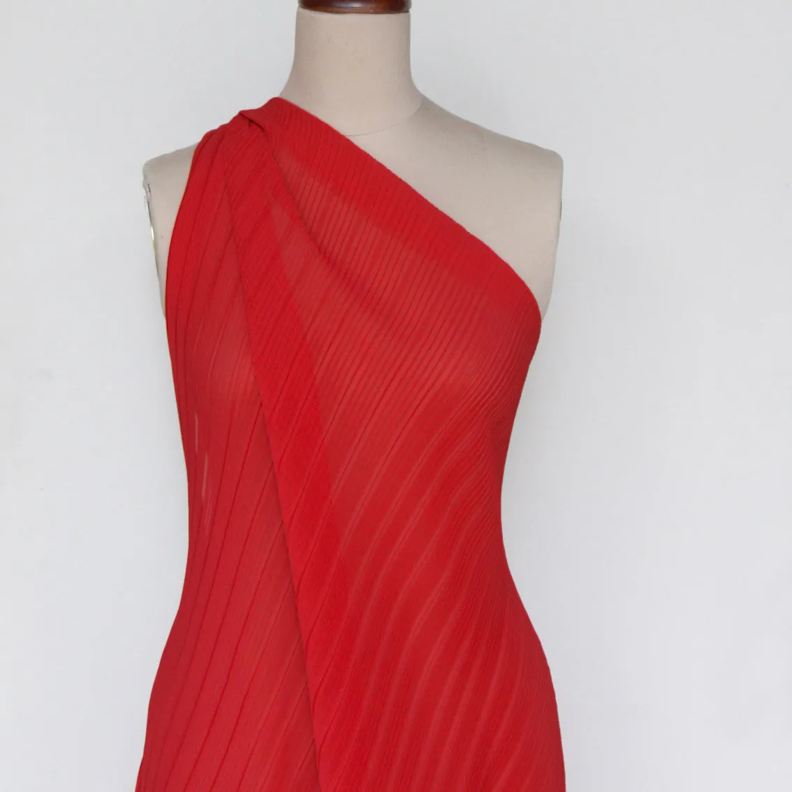 Folded Cherry Pleated