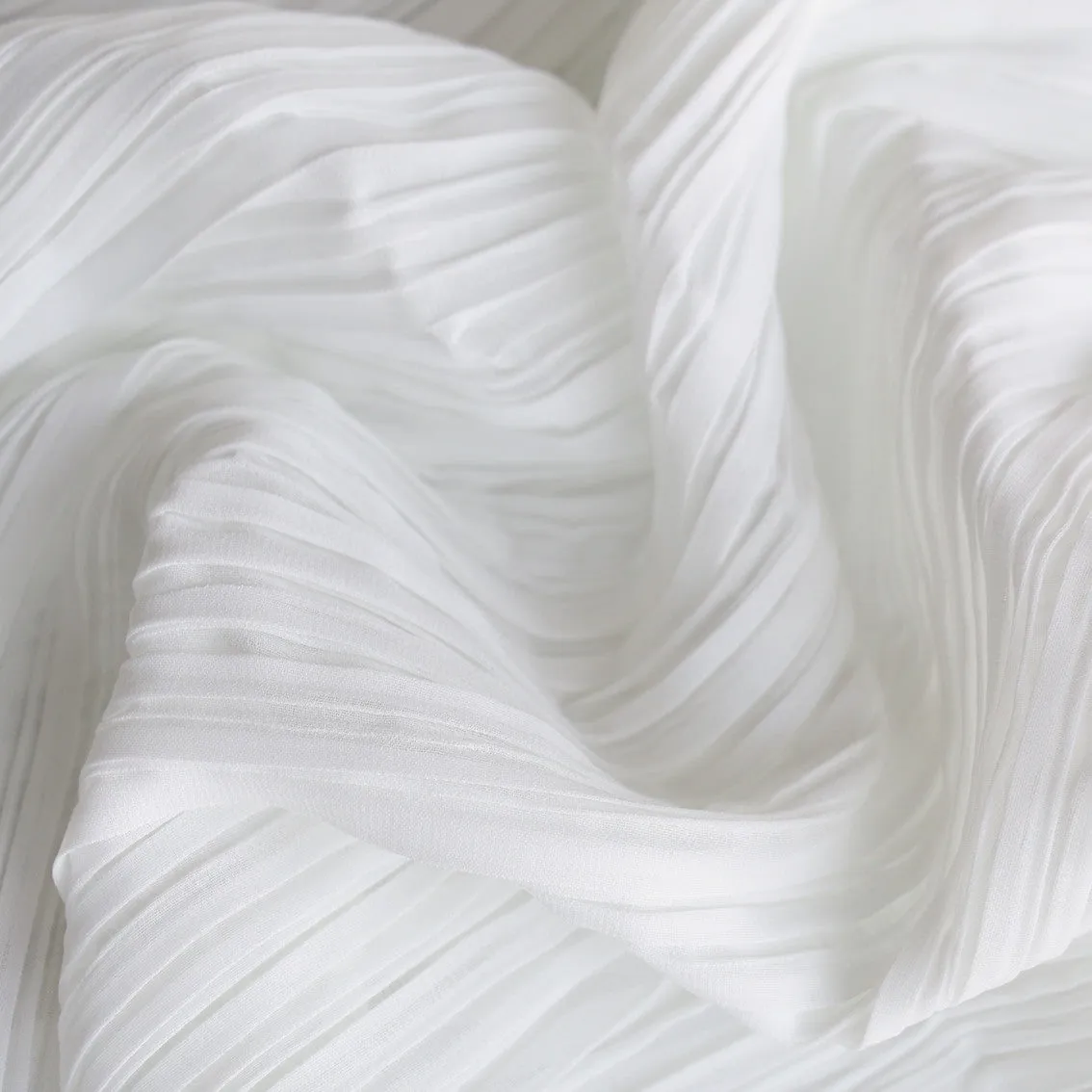 Folded Day - Pleated Georgette