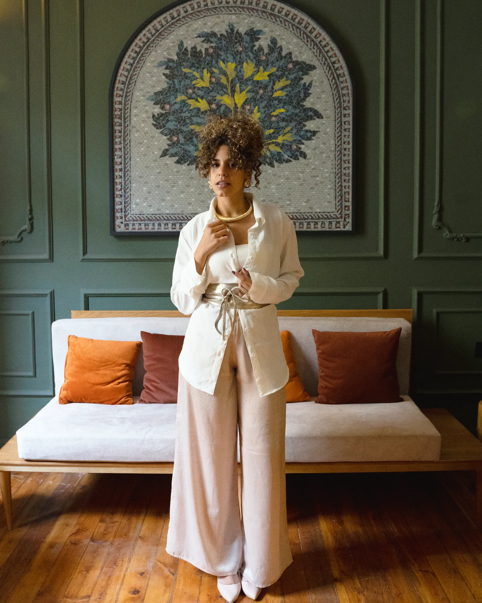 Gold Pants