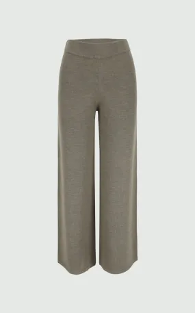 Knit Wide-Leg Pants