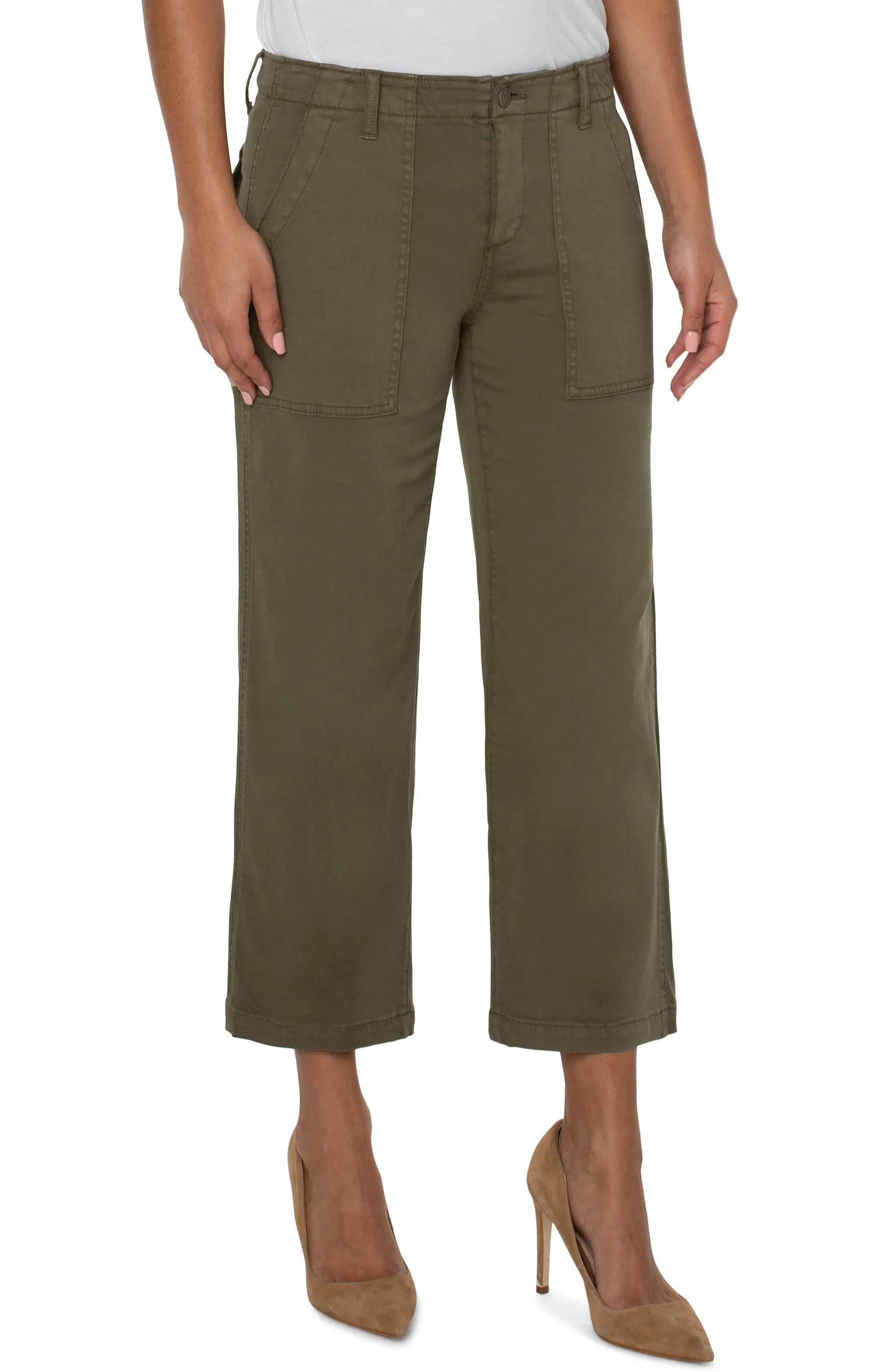 LP5674L12 Cargo Crop Wide Leg 26"