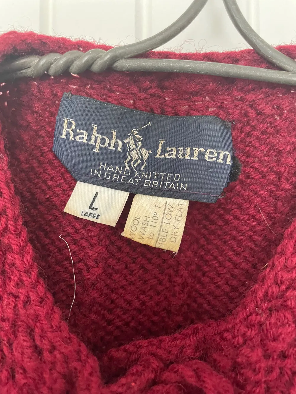 Rosie's Ralph Lauren sweater vest