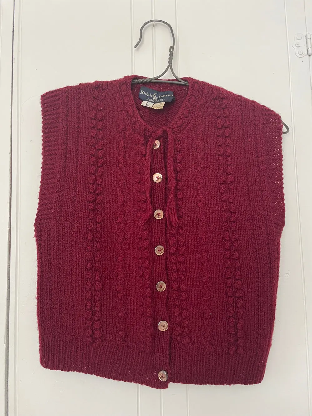 Rosie's Ralph Lauren sweater vest