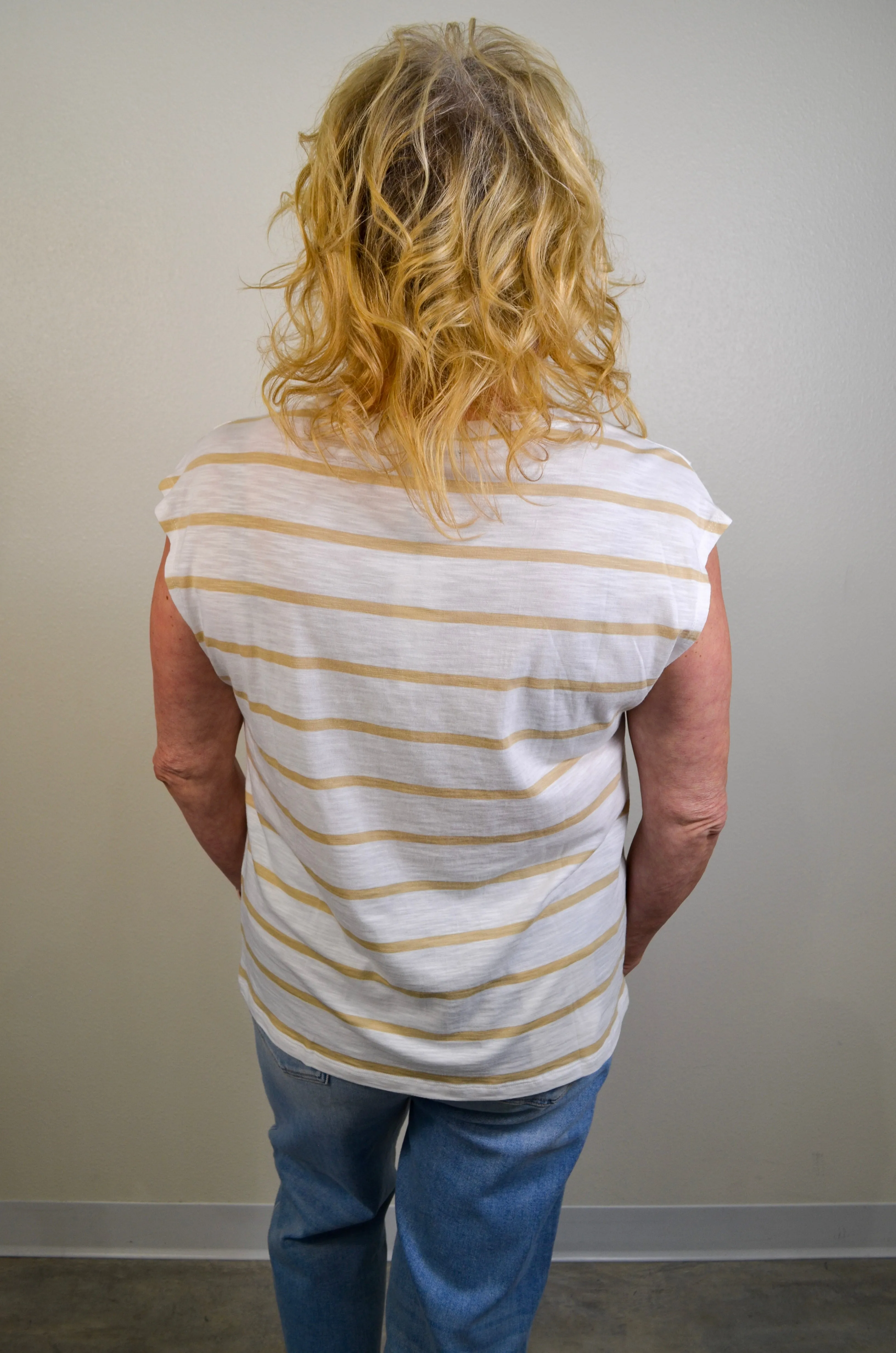 Sanctuary | Pleated Muscle Tee