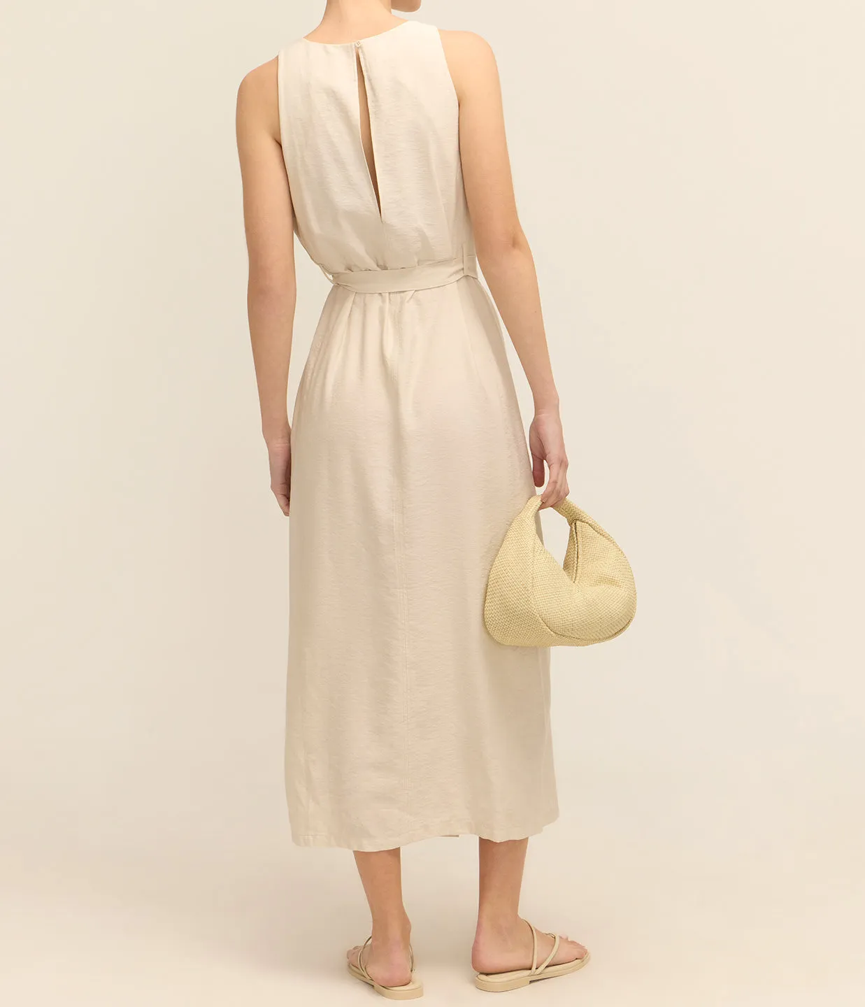 Uli Dress in Oyster