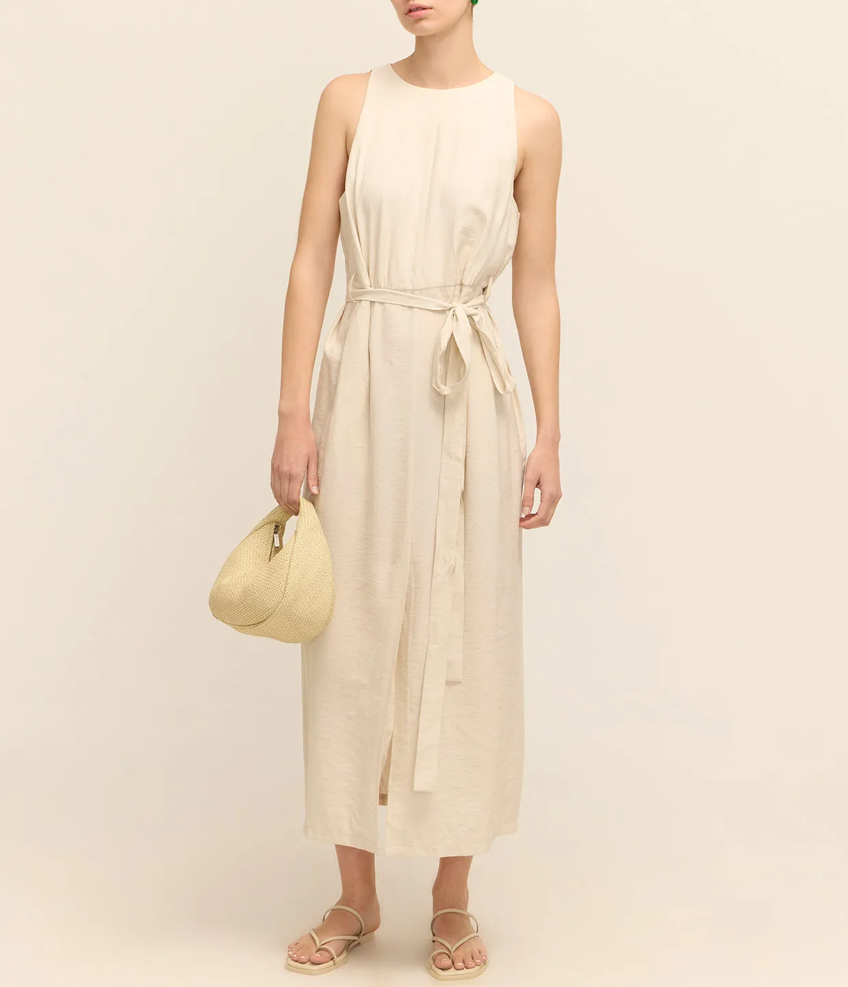Uli Dress in Oyster